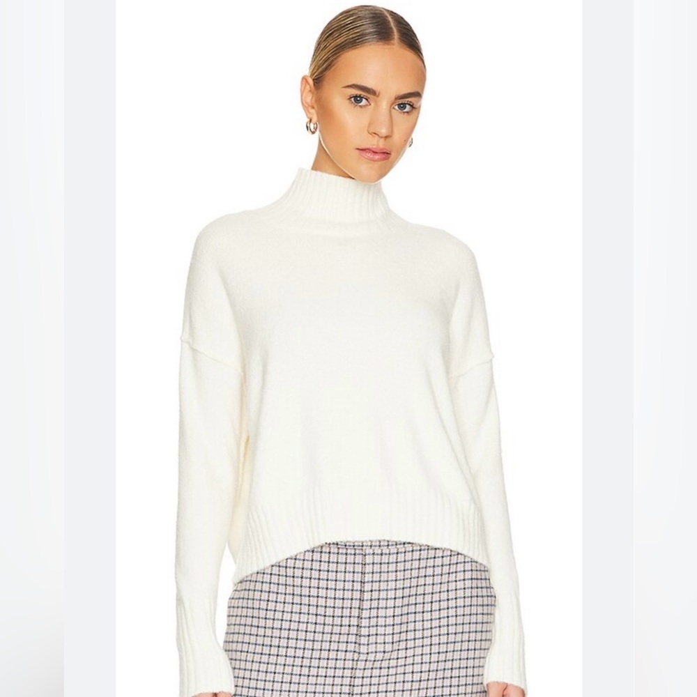 NWT Free people Vancouver Turtleneck Sweater Ivory XS